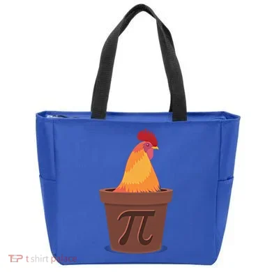 Chicken Pot Pie Pi Funny Math Cooking Gift Tote Bag