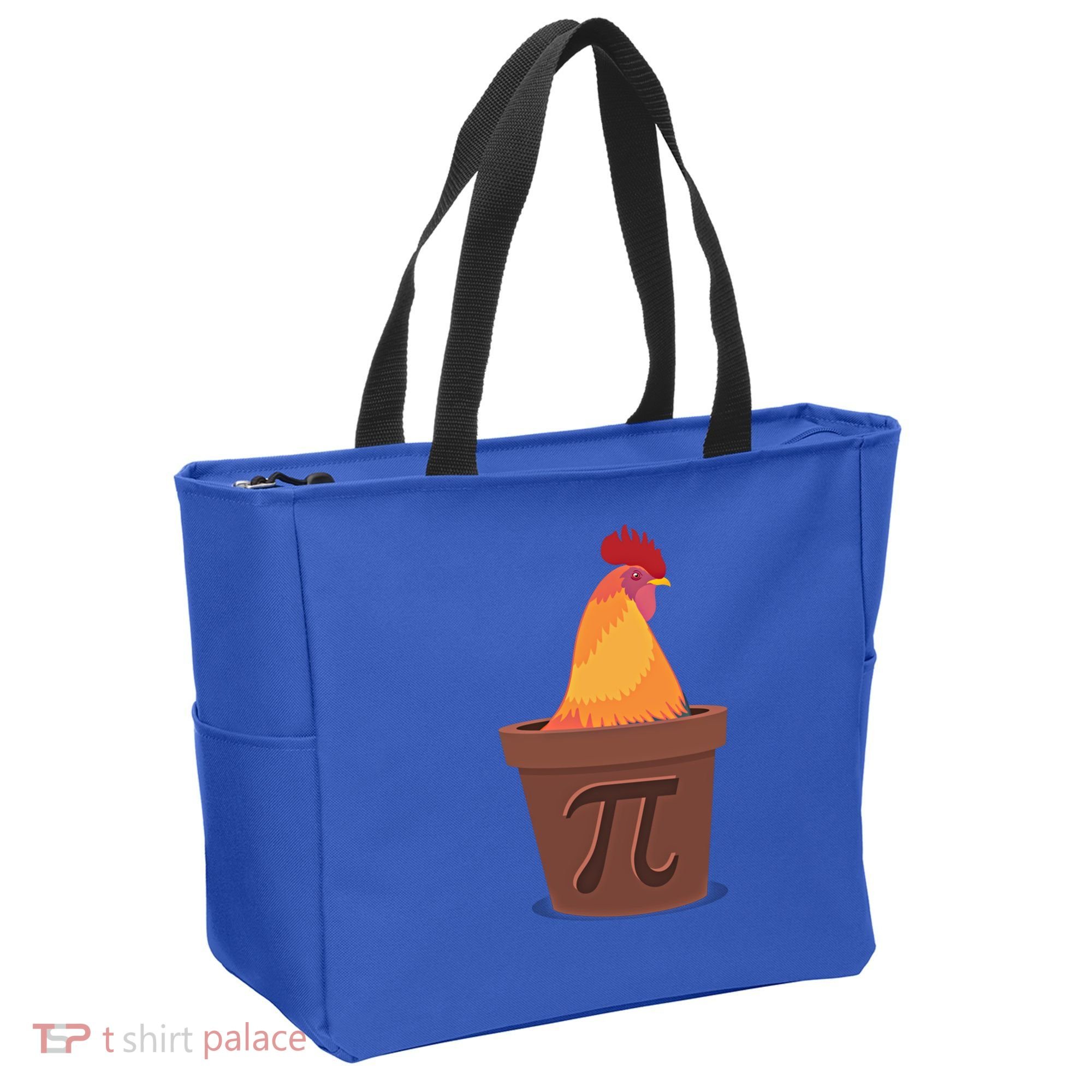 Chicken Pot Pie Pi Funny Math Cooking Gift Tote Bag