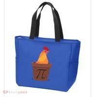 Chicken Pot Pie Pi Funny Math Cooking Gift Tote Bag thumb 3