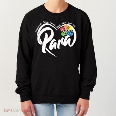 Cute Para Paraprofessional Teacher Heart Women's Sweatshirt