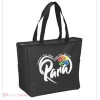 Cute Para Paraprofessional Teacher Heart Tote Bag thumb 2