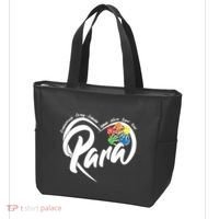 Cute Para Paraprofessional Teacher Heart Tote Bag thumb 3