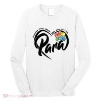 Cute Para Paraprofessional Teacher Heart Long Sleeve Shirt thumb 0