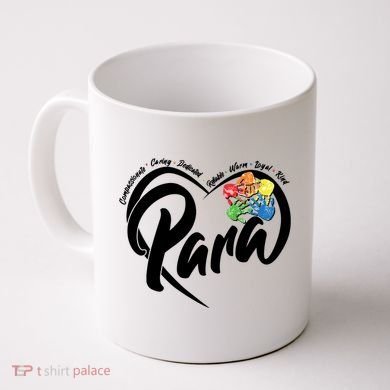 Cute Para Paraprofessional Teacher Heart Coffee Mug