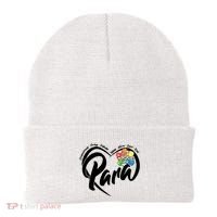 Cute Para Paraprofessional Teacher Heart Beanie thumb 0