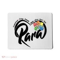 Cute Para Paraprofessional Teacher Heart Mousepad thumb 0
