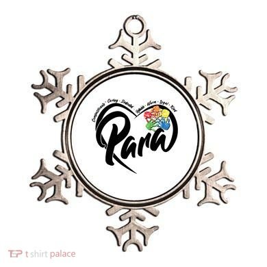 Cute Para Paraprofessional Teacher Heart Ornament