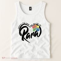 Cute Para Paraprofessional Teacher Heart Tank Top thumb 2