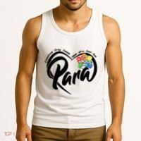Cute Para Paraprofessional Teacher Heart Tank Top thumb 3