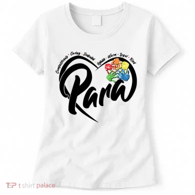 Cute Para Paraprofessional Teacher Heart Women's T-Shirt