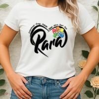 Cute Para Paraprofessional Teacher Heart Women's T-Shirt thumb 2