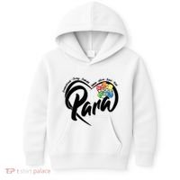 Cute Para Paraprofessional Teacher Heart Kids Hoodie thumb 0