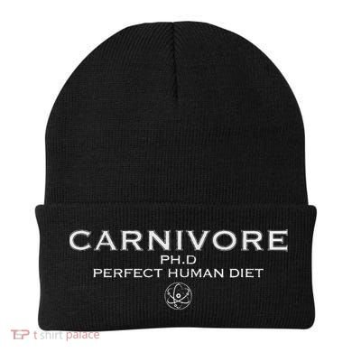 Carnivore Ph.D Perfect Human Diet Meat Eater Beanie