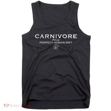 Carnivore Ph.D Perfect Human Diet Meat Eater Tank Top