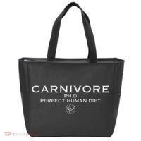 Carnivore Ph.D Perfect Human Diet Meat Eater Tote Bag thumb 0