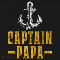 Captain Papa Pontoon Boat Owner Captain Sailors Boating Gift Pajama Set thumb 2