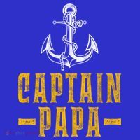 Captain Papa Pontoon Boat Owner Captain Sailors Boating Gift Toddler Hoodie thumb 2