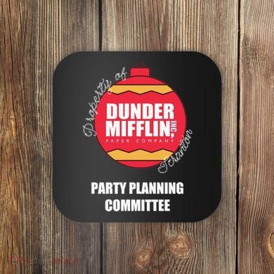 Christmas Party Planning Committee Classic Coaster
