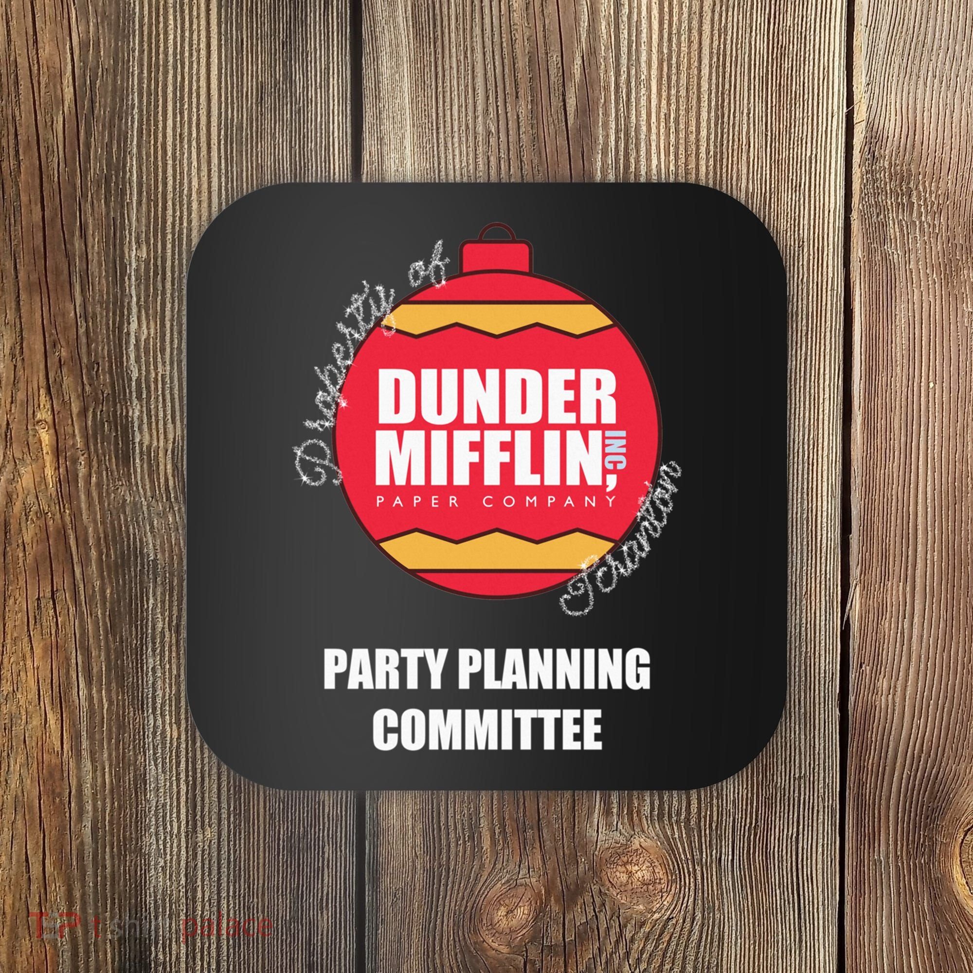 Christmas Party Planning Committee Classic Coaster