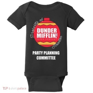 Christmas Party Planning Committee Classic Baby Bodysuit
