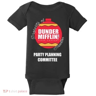 Christmas Party Planning Committee Classic Baby Bodysuit