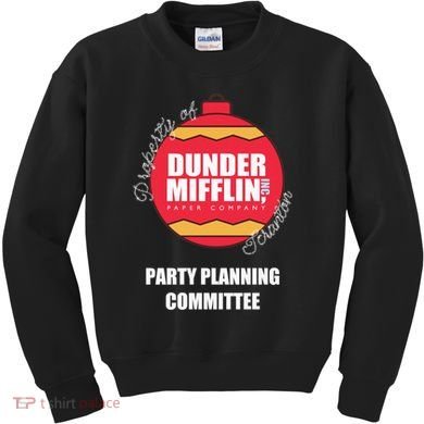 Christmas Party Planning Committee Classic Kids Sweatshirt