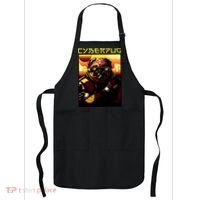 Cyberpug Parody Pug Dog Cyber Punk Apron thumb 0