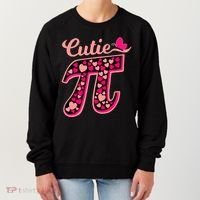 Cutie Pie Pie Day Shirt Butterfly And Hearts Women's Sweatshirt thumb 0