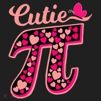 Cutie Pie Pie Day Shirt Butterfly And Hearts Women's Sweatshirt thumb 2