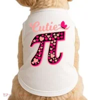 Cutie Pie Pie Day Shirt Butterfly And Hearts Doggie Tank thumb 0