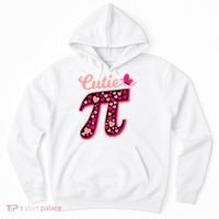 Cutie Pie Pie Day Shirt Butterfly And Hearts Hoodie thumb 0