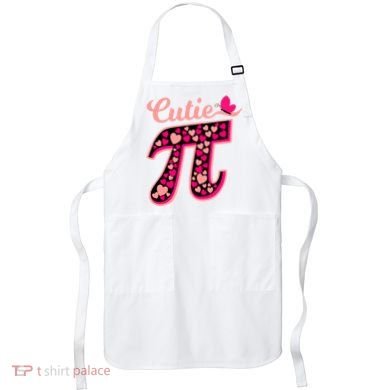Cutie Pie Pie Day Shirt Butterfly And Hearts Apron