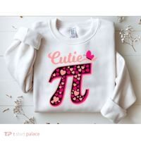 Cutie Pie Pie Day Shirt Butterfly And Hearts Sweatshirt thumb 2