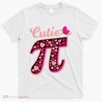 Cutie Pie Pie Day Shirt Butterfly And Hearts T-Shirt thumb 0