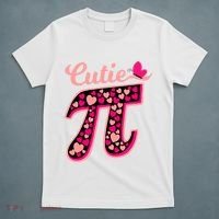 Cutie Pie Pie Day Shirt Butterfly And Hearts T-Shirt thumb 5
