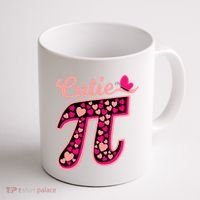 Cutie Pie Pie Day Shirt Butterfly And Hearts Coffee Mug thumb 1