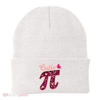 Cutie Pie Pie Day Shirt Butterfly And Hearts Beanie thumb 0