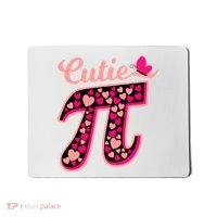 Cutie Pie Pie Day Shirt Butterfly And Hearts Mousepad thumb 0