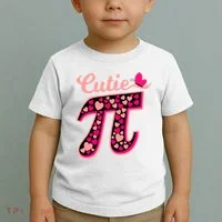 Cutie Pie Pie Day Shirt Butterfly And Hearts Toddler T-Shirt thumb 2