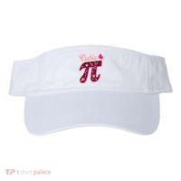Cutie Pie Pie Day Shirt Butterfly And Hearts Visor thumb 0