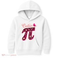 Cutie Pie Pie Day Shirt Butterfly And Hearts Kids Hoodie thumb 0