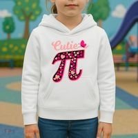 Cutie Pie Pie Day Shirt Butterfly And Hearts Kids Hoodie thumb 3