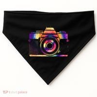 Camera Photographer Photographers Photography Creative Gift USA-Made Doggie Bandana thumb 0