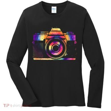 Camera Photographer Photographers Photography Creative Gift Women's Long Sleeve Shirt