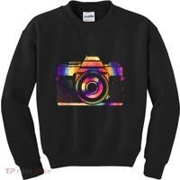 Camera Photographer Photographers Photography Creative Gift Kids Sweatshirt thumb 0