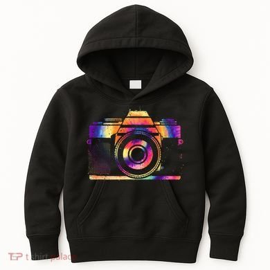 Camera Photographer Photographers Photography Creative Gift Kids Hoodie