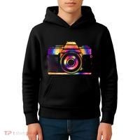 Camera Photographer Photographers Photography Creative Gift Kids Hoodie thumb 4