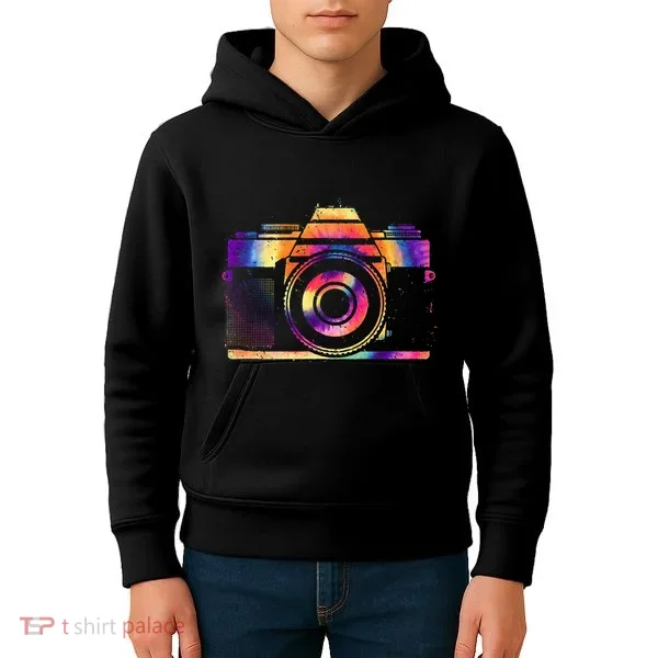 Camera Photographer Photographers Photography Creative Gift Kids Hoodie