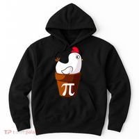 Chicken Pot Pi Funny Pie Day Cartoon Chicken Pot Pi Hoodie thumb 0