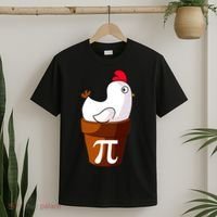 Chicken Pot Pi Funny Pie Day Cartoon Chicken Pot Pi T-Shirt thumb 2